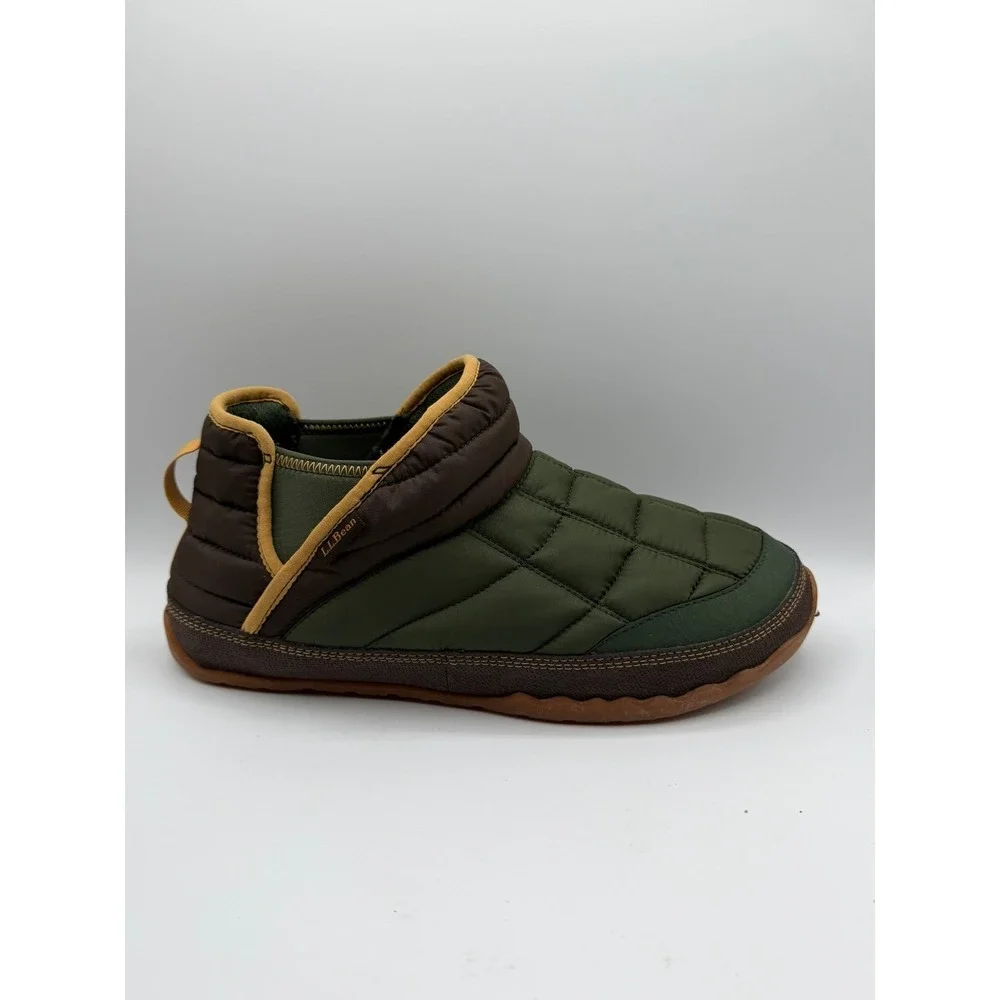 L.L.Bean Men's‎ Mountain Classic Quilted Ankle Boots II Adobe/Deep Olive 10 M